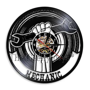 1Piece Wrench Vinyl Recor Wall Clock Car Repair Store Wall Decor Retro Wall Art Vinyl Record Nightlight Gift For Repairman
1Piece Wrench Vinyl Recor Wall Clock Car Repair Store Wall Decor Retro Wall Art Vinyl Record Nightlight Gift For Repairman