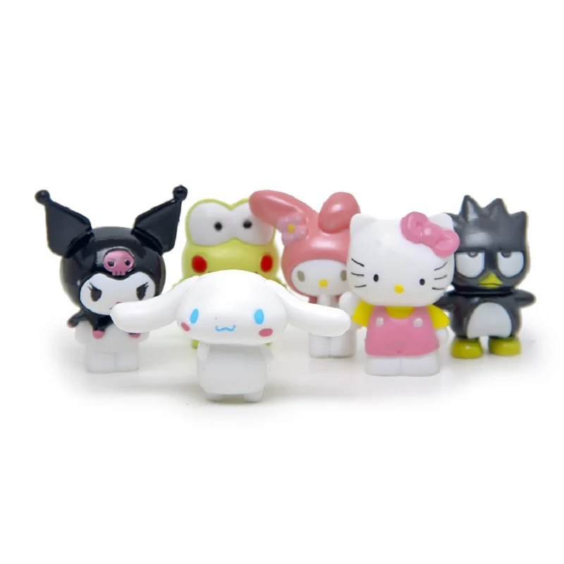 6pcs/lot New Cute Kawaii Hello Kitty Figures Toys DIY Decoration PVC Action Figures Toys Model Christmas Gifts For Children
6pcs/lot New Cute Kawaii Hello Kitty Figures Toys DIY Decoration PVC Action Figures Toys Model Christmas Gifts For Children