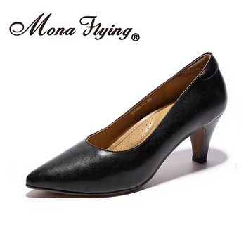 Mona Flying Women Leather Pumps Hand-made Comfort Dress Party Fashion Elegant Pointed Toe High Heels for Women Ladies G168-12
Mona Flying Women Leather Pumps Hand-made Comfort Dress Party Fashion Elegant Pointed Toe High Heels for Women Ladies G168-12