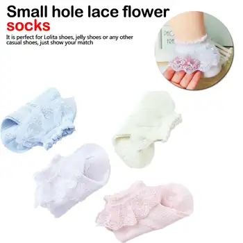 Cotton Small lace flower socks hole Baby Girls Eyelet Lace Flower Ankle Short Socks Newborn Infant Toddlers
Cotton Small lace flower socks hole Baby Girls Eyelet Lace Flower Ankle Short Socks Newborn Infant Toddlers