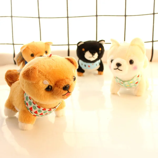 Candice guo! new style super cute plush toy cartoon scarf shiba dog puppy doll pendant girls birthday Christmas gift 14cm 1pc
Candice guo! new style super cute plush toy cartoon scarf shiba dog puppy doll pendant girls birthday Christmas gift 14cm 1pc