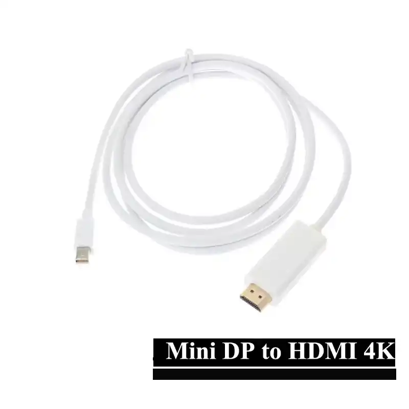 4k Mini Displayport To Hdmi Adapter Mini Dp Cable Thunderbolt 2 Hdmi Converter For Macbook Air 13 Surface Pro 4 Thunderbolt Aliexpress