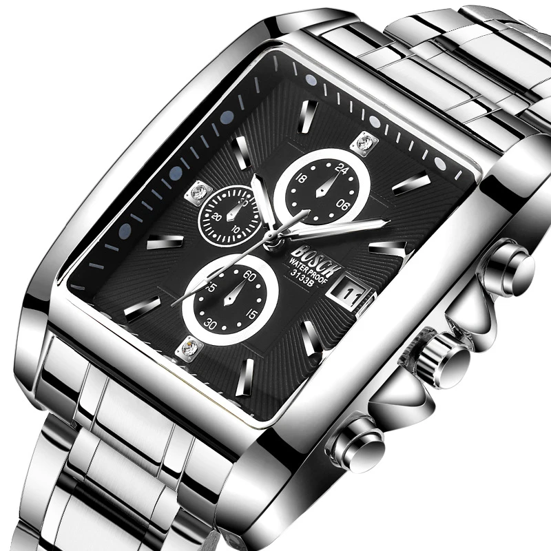 Men's Watches Luxury Top Brand Quartz Wristwatches Big Dial Business Full Steel Sports Watches Date Male Clcok Relogio Masculino
Men's Watches Luxury Top Brand Quartz Wristwatches Big Dial Business Full Steel Sports Watches Date Male Clcok Relogio Masculino