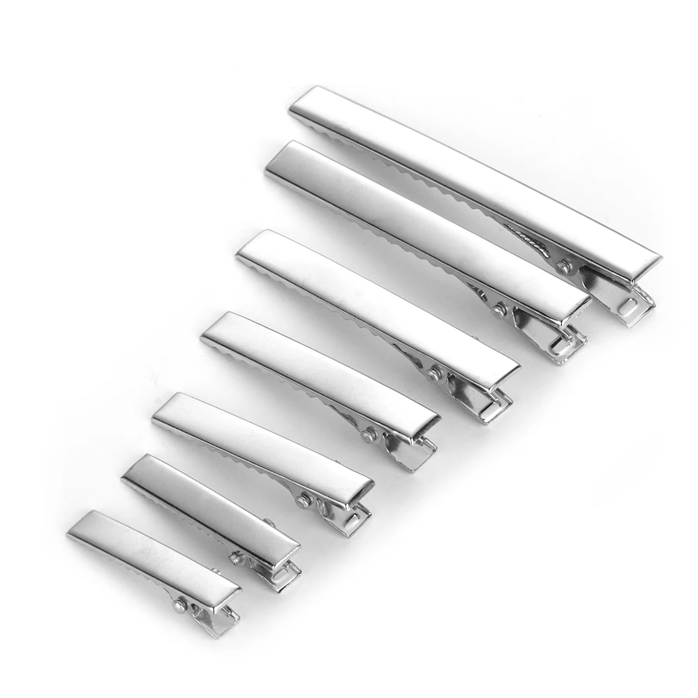 50Pcs Metal Clip Crocodile Duckbill Clip With Teeth Alligator Clips For DIY hair clips Hair Styling accessories
50Pcs Metal Clip Crocodile Duckbill Clip With Teeth Alligator Clips For DIY hair clips Hair Styling accessories