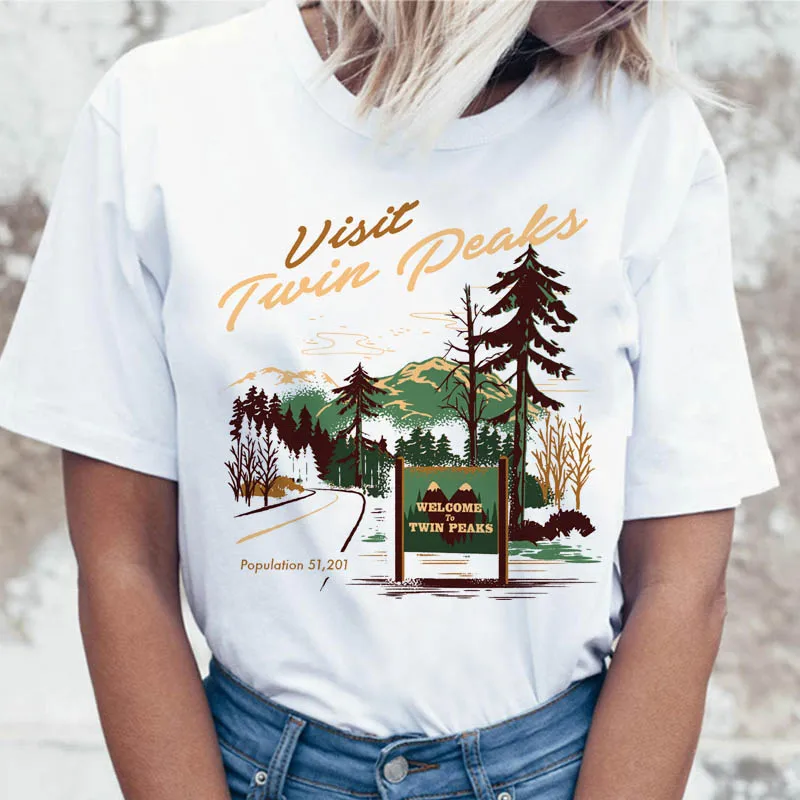 twin peaks t shirt top korean clothing tees ulzzang female funny graphic tshirt women harajuku t-shirt for
twin peaks t shirt top korean clothing tees ulzzang female funny graphic tshirt women harajuku t-shirt for