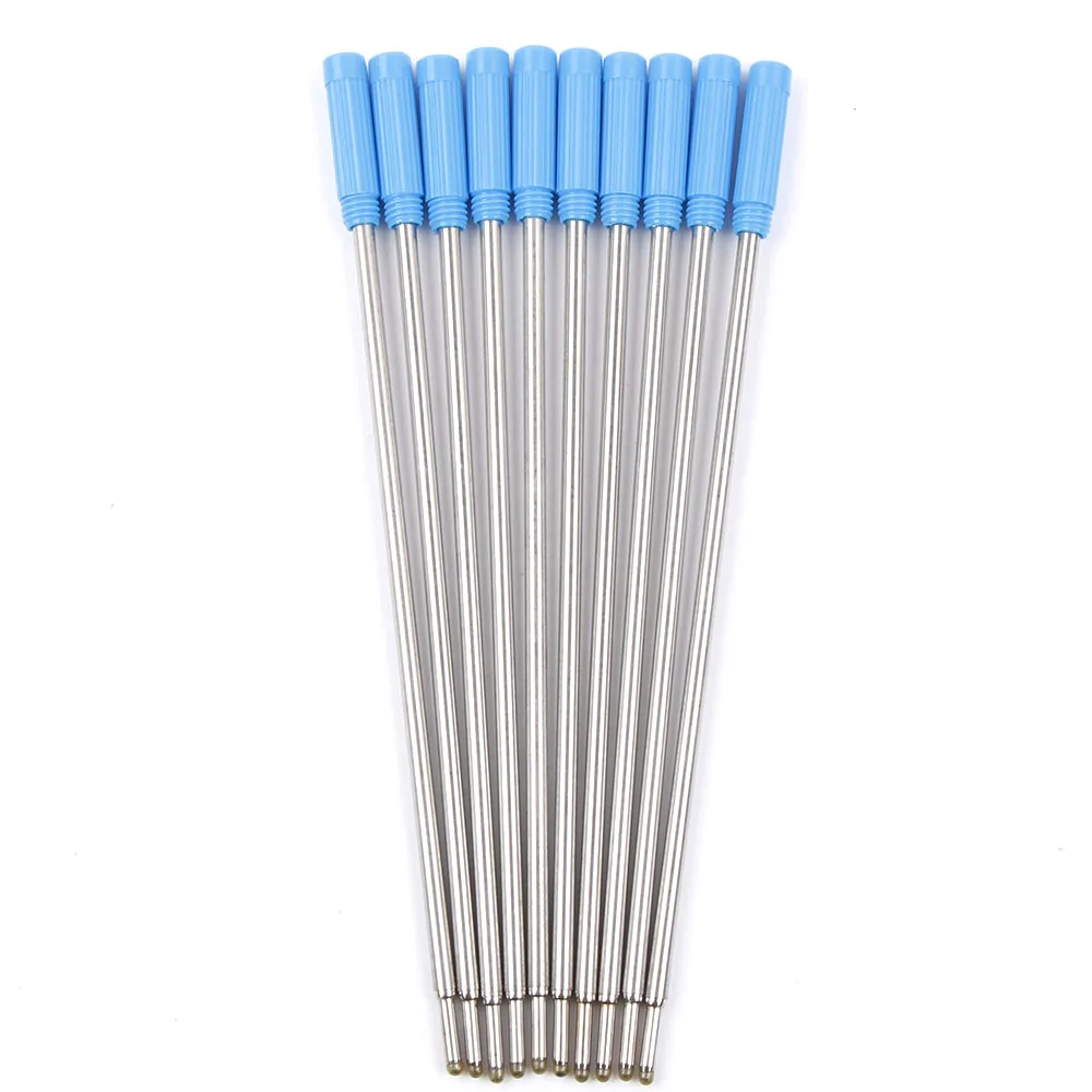 10pcs High Quality Cross Style Ballpoint Pen ink Refills Suit BLACK and Blue Useful Office School Promotional PEN Gift
10pcs High Quality Cross Style Ballpoint Pen ink Refills Suit BLACK and Blue Useful Office School Promotional PEN Gift