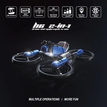 2.4G remote control rc Helicopter drone with camera 0.3MP 2 IN 1 mode flying aircraft rc quadcopter 15 Minutes Battery Life
2.4G remote control rc Helicopter drone with camera 0.3MP 2 IN 1 mode flying aircraft rc quadcopter 15 Minutes Battery Life