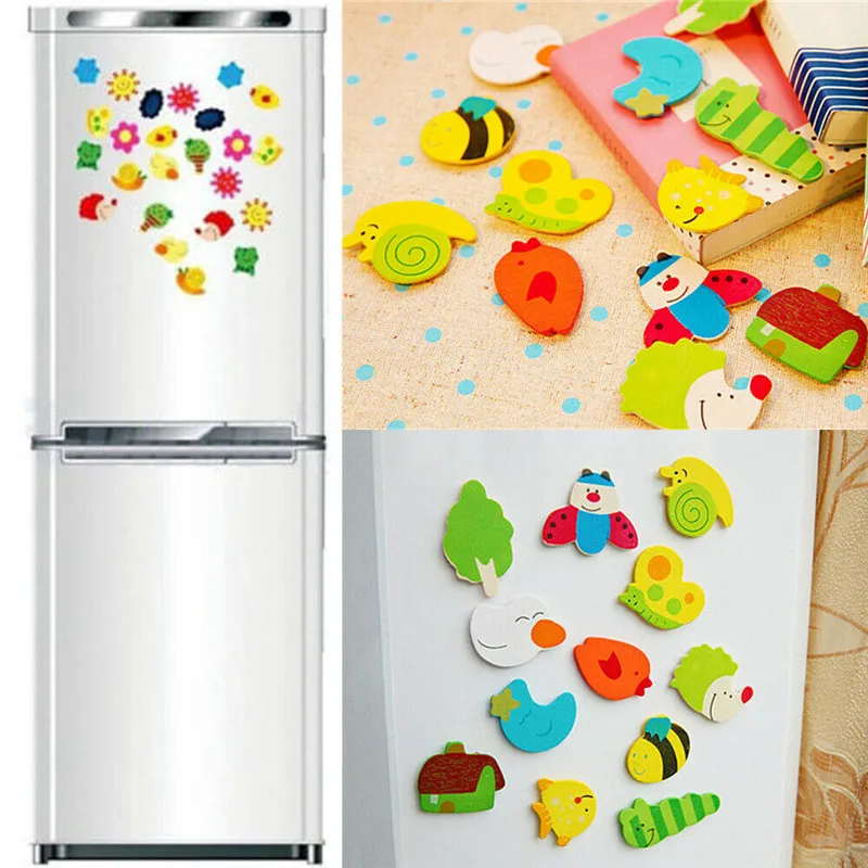 12Pcs Set Baby Kids Wooden Cartoon Animal Cute Fridge Magnet Eco Child Educational Toys Refrigerator Magnets Gift Ideas Random
12Pcs Set Baby Kids Wooden Cartoon Animal Cute Fridge Magnet Eco Child Educational Toys Refrigerator Magnets Gift Ideas Random