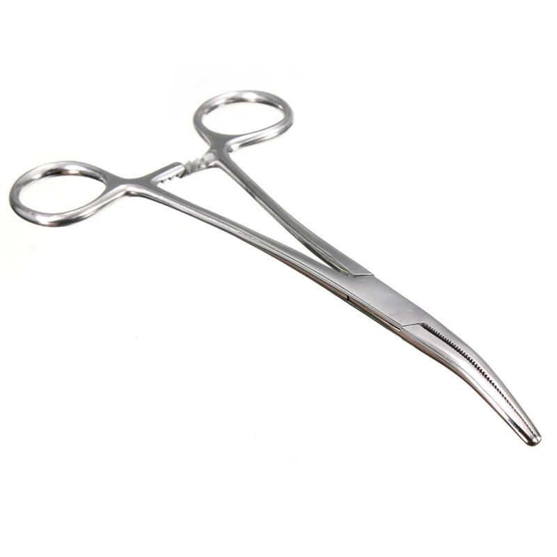 HOT New 18cm 7" Fly Fishing Locking Elbow Scissors Hemostat Fishing Decoupling Device Take hook Remover
HOT New 18cm 7" Fly Fishing Locking Elbow Scissors Hemostat Fishing Decoupling Device Take hook Remover