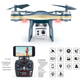 K10 GPS Drone WiFi FPV Drone Adjustable HD ESC Camera Wide Angle Altitude Hold Quadcopter Drone
K10 GPS Drone WiFi FPV Drone Adjustable HD ESC Camera Wide Angle Altitude Hold Quadcopter Drone