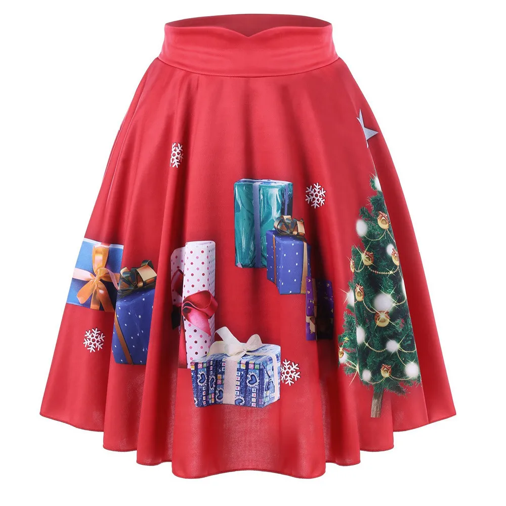 JAYCOSIN Women Casual Christmas Santa Flare Elastic High Waist Cosplay Ball Gown Skirt Novelty Empire Print Women's skirt May 20
JAYCOSIN Women Casual Christmas Santa Flare Elastic High Waist Cosplay Ball Gown Skirt Novelty Empire Print Women's skirt May 20