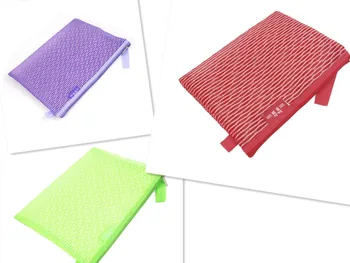 5PCS Purple/Green/Red PVC Gridding Zipper Closure A4 Paper File Bag Office Document Holder
5PCS Purple/Green/Red PVC Gridding Zipper Closure A4 Paper File Bag Office Document Holder