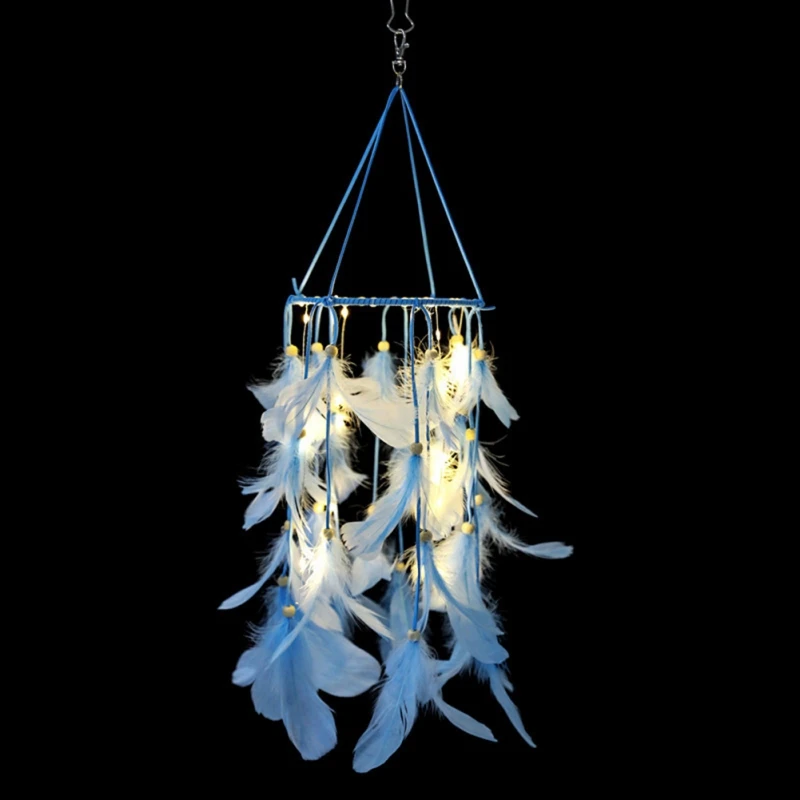 Nordic Style Kids Nursery Decor Wind Chime Led Lighting Dream Catcher Dreamcatcher Girl Room Bell Bedroom Car Hanging Decoration
Nordic Style Kids Nursery Decor Wind Chime Led Lighting Dream Catcher Dreamcatcher Girl Room Bell Bedroom Car Hanging Decoration