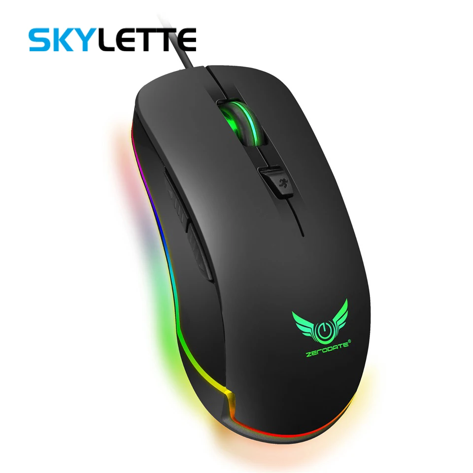 4800 DPI Gaming Mouse Macro Definition 12 Level Adjustable LED Flash 1.5m USB Cable Ergonomics Mouse For Desktop Laptop Gamer
4800 DPI Gaming Mouse Macro Definition 12 Level Adjustable LED Flash 1.5m USB Cable Ergonomics Mouse For Desktop Laptop Gamer