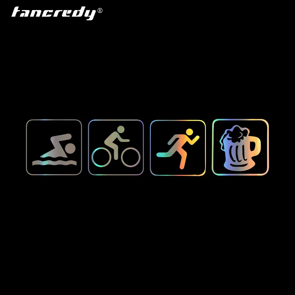 17.7*4.2cm funny car stickers car styling Triathlon Swim Bike Run And Beer custom vinyl decals car body door bumper car stickers
17.7*4.2cm funny car stickers car styling Triathlon Swim Bike Run And Beer custom vinyl decals car body door bumper car stickers
