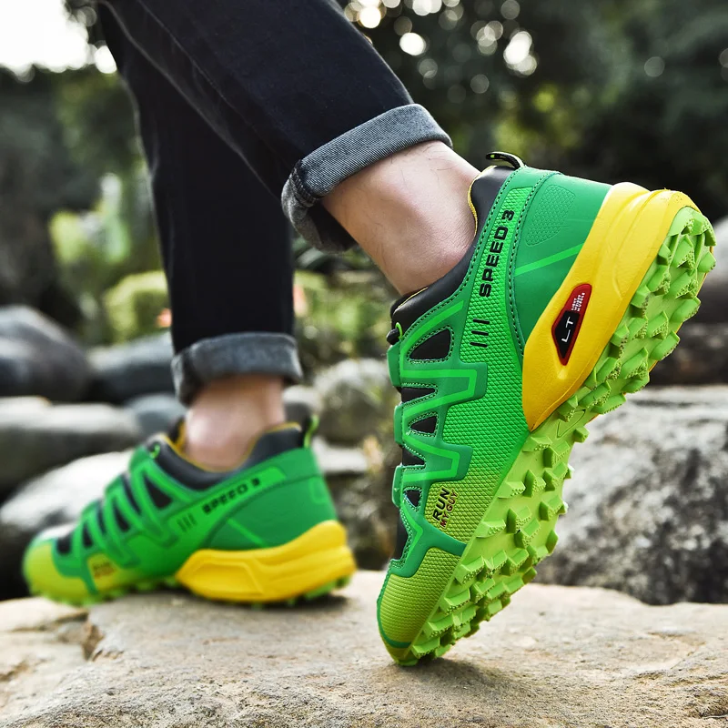 FAN PAO Outdoor Adventure Rock Climbing Sneakers Professional Hiking Shoes Anti-slip Mountain Climbing Footwear for Men
FAN PAO Outdoor Adventure Rock Climbing Sneakers Professional Hiking Shoes Anti-slip Mountain Climbing Footwear for Men