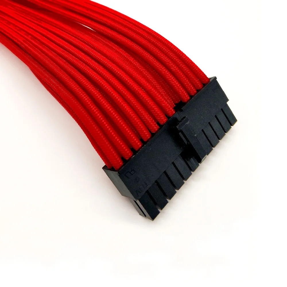 Male to Female Power Extension Cables use for 24Pin Motherboard / 18AWG 24Pin Power Extension Cables / 27.5cm Transfer Cable
Male to Female Power Extension Cables use for 24Pin Motherboard / 18AWG 24Pin Power Extension Cables / 27.5cm Transfer Cable