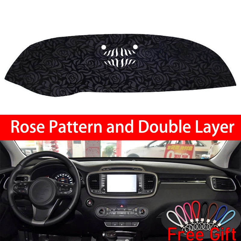 Rose Pattern For kia sorento 2015 2016 2017 2018 Dashboard Cover Car Stickers Car Decoration Car Accessories Interior Car Decals
Rose Pattern For kia sorento 2015 2016 2017 2018 Dashboard Cover Car Stickers Car Decoration Car Accessories Interior Car Decals