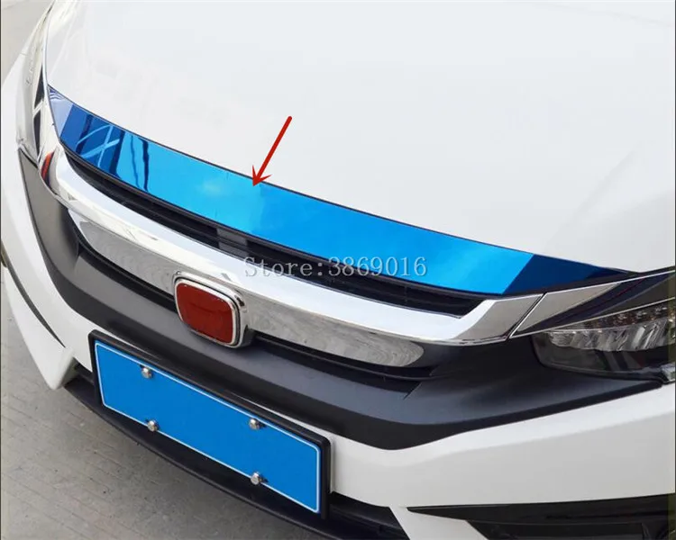 STAINLESS STEEL FRONT HOOD BONNET MOLDING COVER BUMPER LID TRIM 1PCS FIT FOR HONDA CIVIC 2016 2017 2018
STAINLESS STEEL FRONT HOOD BONNET MOLDING COVER BUMPER LID TRIM 1PCS FIT FOR HONDA CIVIC 2016 2017 2018