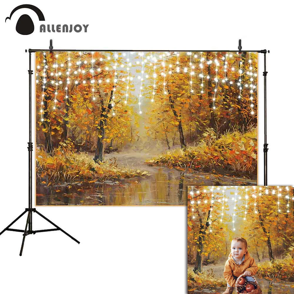 Allenjoy autumn backdrop photography oil painting tree leaf light newborn baby background for taking pictures photo studio
Allenjoy autumn backdrop photography oil painting tree leaf light newborn baby background for taking pictures photo studio