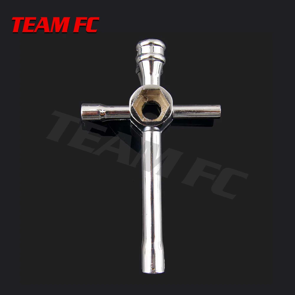 Large Cross Wrench Hex Socket for 1/10 HSP Model Car Aluminum Alloy Large Cross Hex NUT key Socket 5.5mm 7mm 8mm 10mm 17mm S118
Large Cross Wrench Hex Socket for 1/10 HSP Model Car Aluminum Alloy Large Cross Hex NUT key Socket 5.5mm 7mm 8mm 10mm 17mm S118