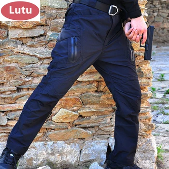LUTU Summer Nylon Waterproof Multi pocket Military pants Men stretch Quick dry tactical hiking pants Trekking hunting pant
LUTU Summer Nylon Waterproof Multi pocket Military pants Men stretch Quick dry tactical hiking pants Trekking hunting pant