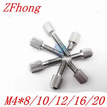 20pcs M4*8/10/12/16/20 small head stainless steel knurled hand tighten thumb screw
20pcs M4*8/10/12/16/20 small head stainless steel knurled hand tighten thumb screw