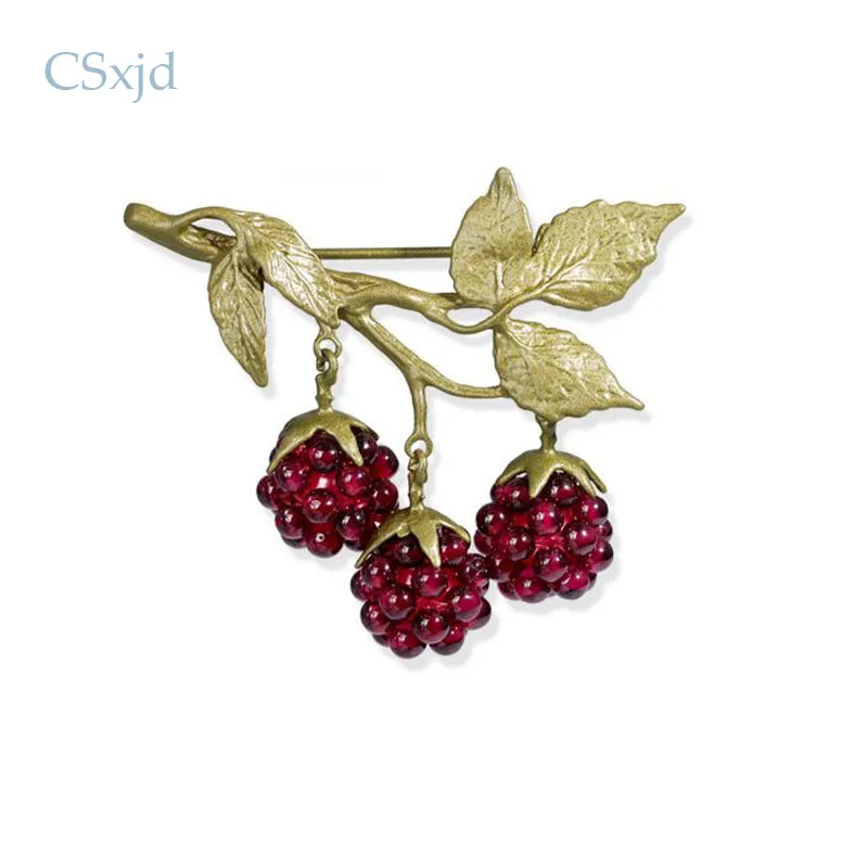 CSxjd Natural garnet raspberry raspberry brooch Vintage brooch scarves buckle Accessories
CSxjd Natural garnet raspberry raspberry brooch Vintage brooch scarves buckle Accessories