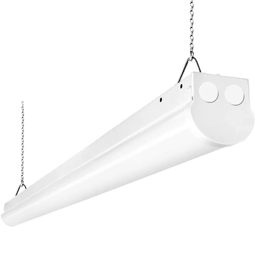 8FT LED Industrial Strip Lights, 90W 11790lm 5000K, Dimmable Linear LED Shop Light Fixture, Commercial Grade High Output [200W
8FT LED Industrial Strip Lights, 90W 11790lm 5000K, Dimmable Linear LED Shop Light Fixture, Commercial Grade High Output [200W