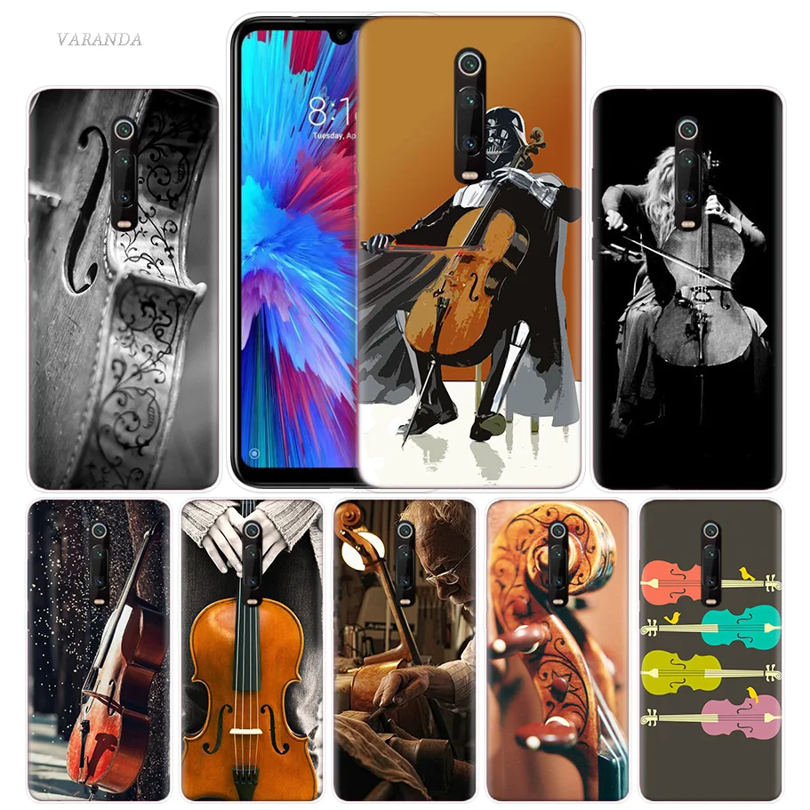 Violin Cello Cell Case for Xiaomi Redmi Note 7 7S K20 Y3 GO S2 6 6A 7A 5 Pro MI Play 9T A1 A2 8 Lite Poco F1 Soft Cas Phone Bags
Violin Cello Cell Case for Xiaomi Redmi Note 7 7S K20 Y3 GO S2 6 6A 7A 5 Pro MI Play 9T A1 A2 8 Lite Poco F1 Soft Cas Phone Bags