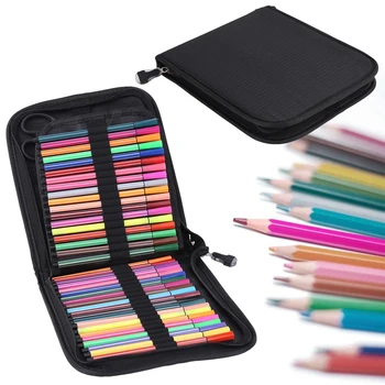 Large Capacity Water Color Pen Case Pencil Pouch Storage Bag 72/120 Slots Optional
Large Capacity Water Color Pen Case Pencil Pouch Storage Bag 72/120 Slots Optional