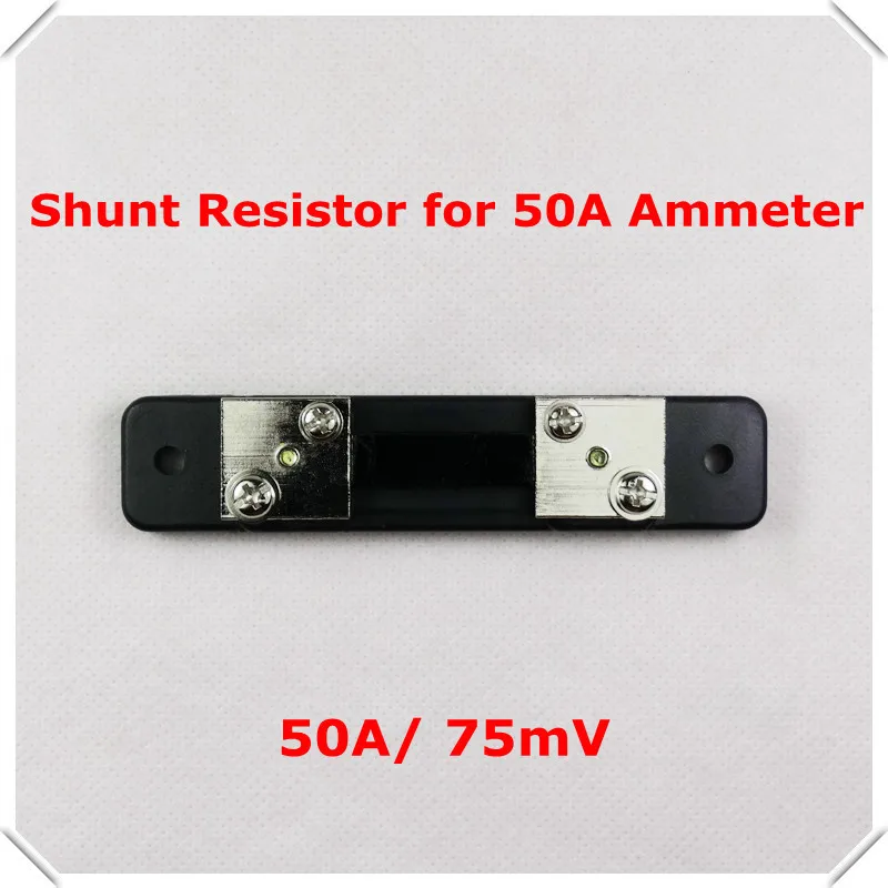 RD FL2 Shunt Resistor for DC 50A 75mV Current Meter Digital Ammeter led display AMP
RD FL2 Shunt Resistor for DC 50A 75mV Current Meter Digital Ammeter led display AMP