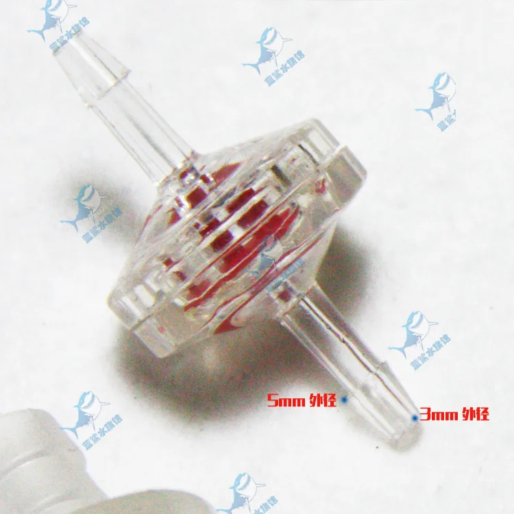 1/8" 3mm mini GPPS plastic transparent water stop valve is a one-way valve check valves used for water 100 pieces per lot
1/8" 3mm mini GPPS plastic transparent water stop valve is a one-way valve check valves used for water 100 pieces per lot