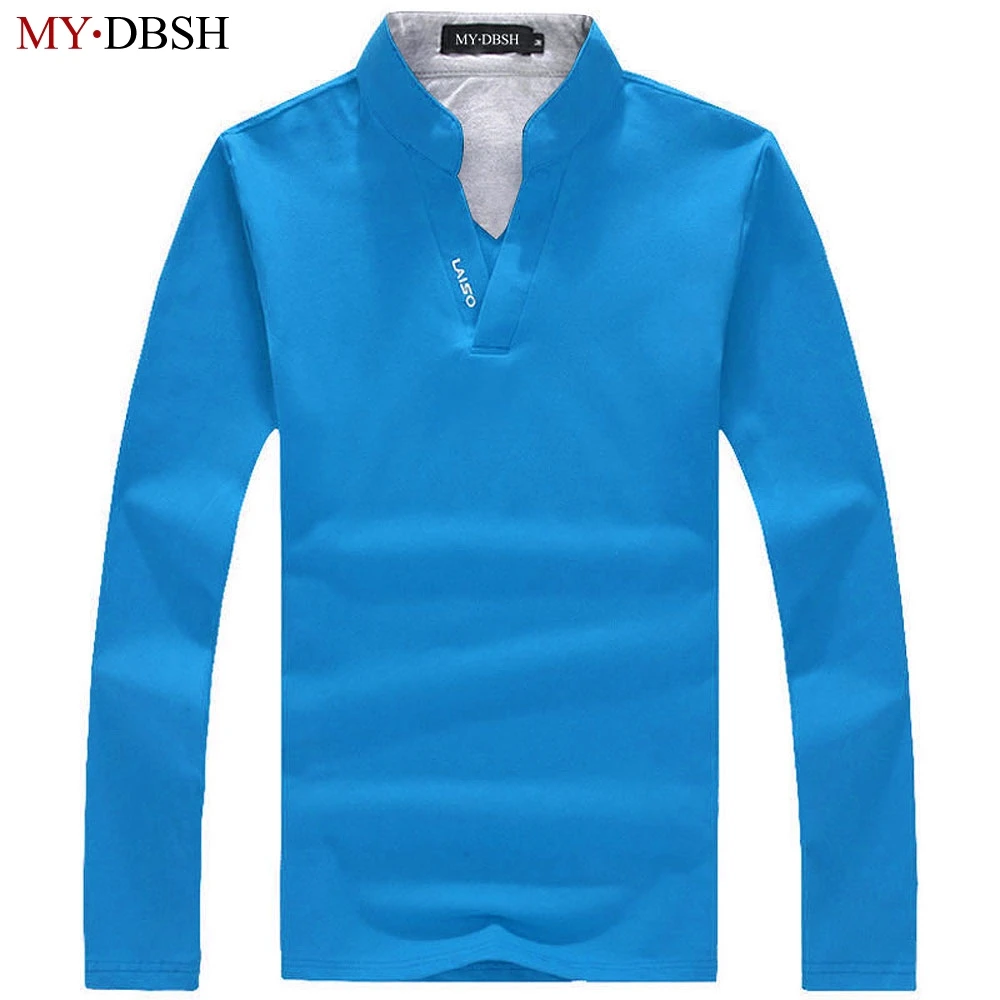 MYDBSH Brand Mens Cotton Anti-Wrinkle Polo Shirts Fashion Casual Long Sleeve Solid Polo Shirts Homme Big Size 5XL Free Shipping
MYDBSH Brand Mens Cotton Anti-Wrinkle Polo Shirts Fashion Casual Long Sleeve Solid Polo Shirts Homme Big Size 5XL Free Shipping