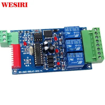 DC12V 10A*3 Channel DMX512 Relays 3CH 3 Group Switch On and Off LED Controller Dimmer Decoder
DC12V 10A*3 Channel DMX512 Relays 3CH 3 Group Switch On and Off LED Controller Dimmer Decoder