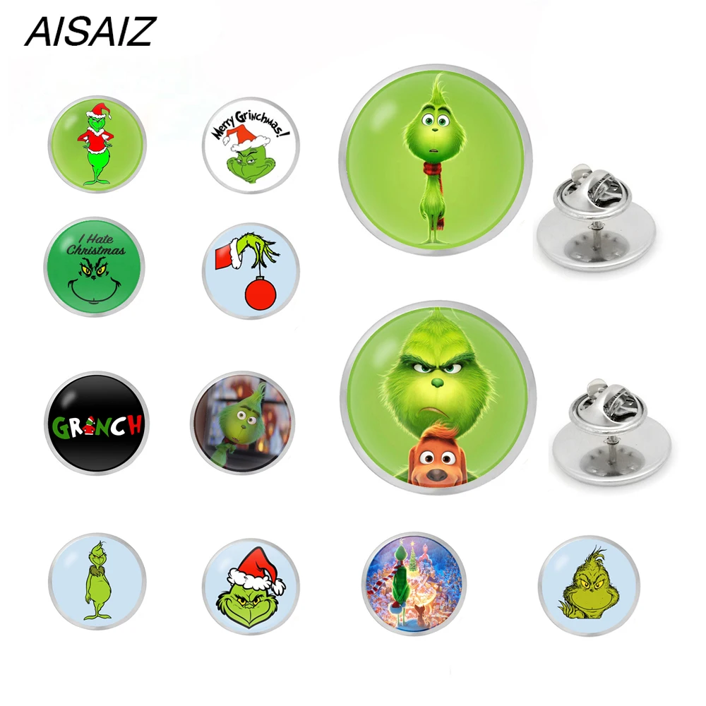 2018 New The Grinch pin brooch glass Circle Animal brooches for The Grinch Anime pins Jewelry Children's Toys Christmas gift
2018 New The Grinch pin brooch glass Circle Animal brooches for The Grinch Anime pins Jewelry Children's Toys Christmas gift