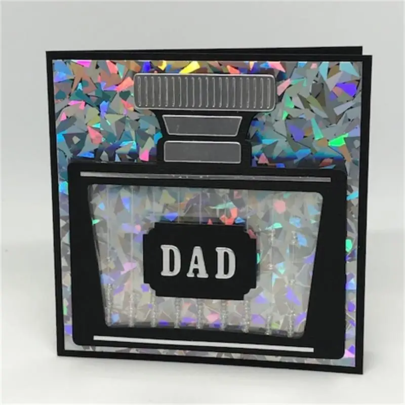 KSCRAFT Men's Perfume Bottle Shaker Metal Cutting Dies for DIY Scrapbooking Stamp/photo album Decorative Embossing DIY Cards
KSCRAFT Men's Perfume Bottle Shaker Metal Cutting Dies for DIY Scrapbooking Stamp/photo album Decorative Embossing DIY Cards