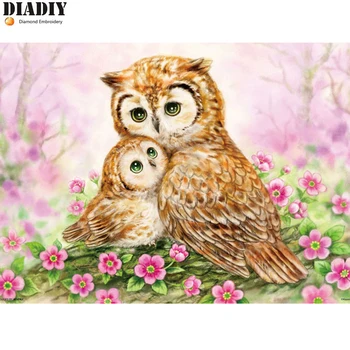 Full Square drill 5D DIY Diamond embroidery Owl family Diamond Painting Cross Stitch Rhinestone Mosaic decoration gift
Full Square drill 5D DIY Diamond embroidery Owl family Diamond Painting Cross Stitch Rhinestone Mosaic decoration gift