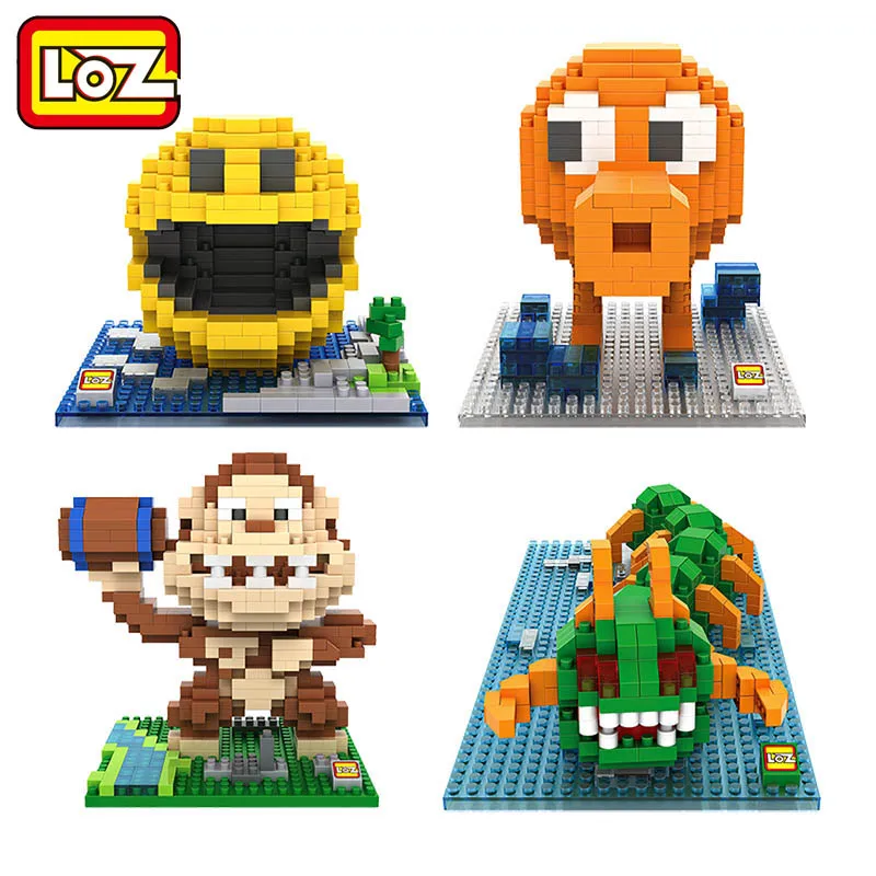 LOZ Blocks Pixels Building Blocks Pacman Pac Man Orangutan Octopus Chilopod Bricks Figure Assemblage Blocks Set Toys 9617-9620
LOZ Blocks Pixels Building Blocks Pacman Pac Man Orangutan Octopus Chilopod Bricks Figure Assemblage Blocks Set Toys 9617-9620