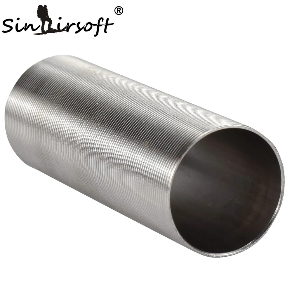 SINAIRSOFT Stainless Steel Cylinder Type-1 inner Barrel length 455 - 509 Airsoft AEG smooth inner wall, Full Flow,length=72.2mm
SINAIRSOFT Stainless Steel Cylinder Type-1 inner Barrel length 455 - 509 Airsoft AEG smooth inner wall, Full Flow,length=72.2mm