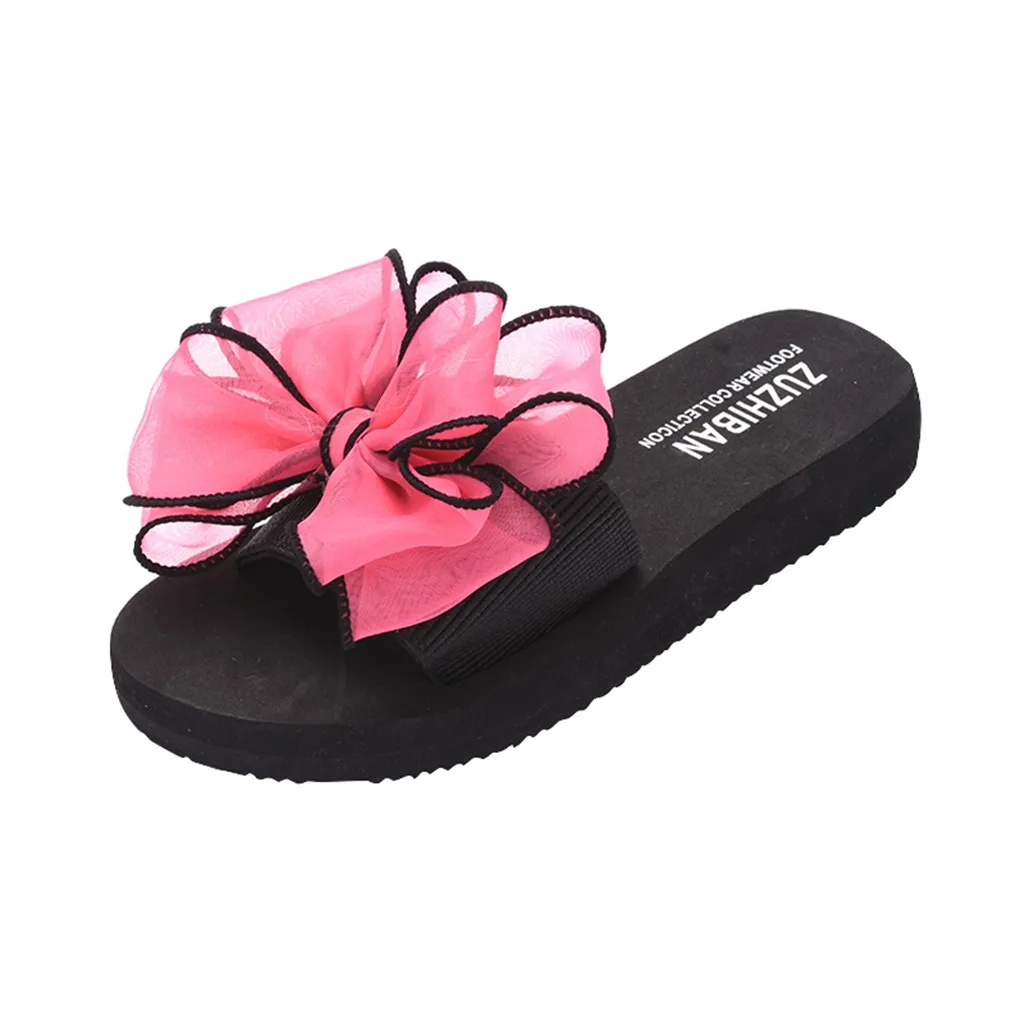 Women Summer Bow Flat-Bottomed Slip-On Wear Thick-Soled Beach Slippers fashion Thick-Soled Wear-Resistant Slipper travel Apr 24
Women Summer Bow Flat-Bottomed Slip-On Wear Thick-Soled Beach Slippers fashion Thick-Soled Wear-Resistant Slipper travel Apr 24