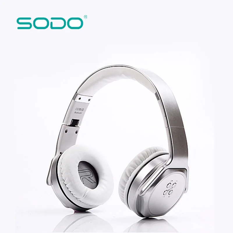 SODO MH3 Bluetooth Headphone Wireless NFC 2in1 Twist-out Speaker Headset Over Ear Sports Magic Wireless Earphone Support TF Card
SODO MH3 Bluetooth Headphone Wireless NFC 2in1 Twist-out Speaker Headset Over Ear Sports Magic Wireless Earphone Support TF Card