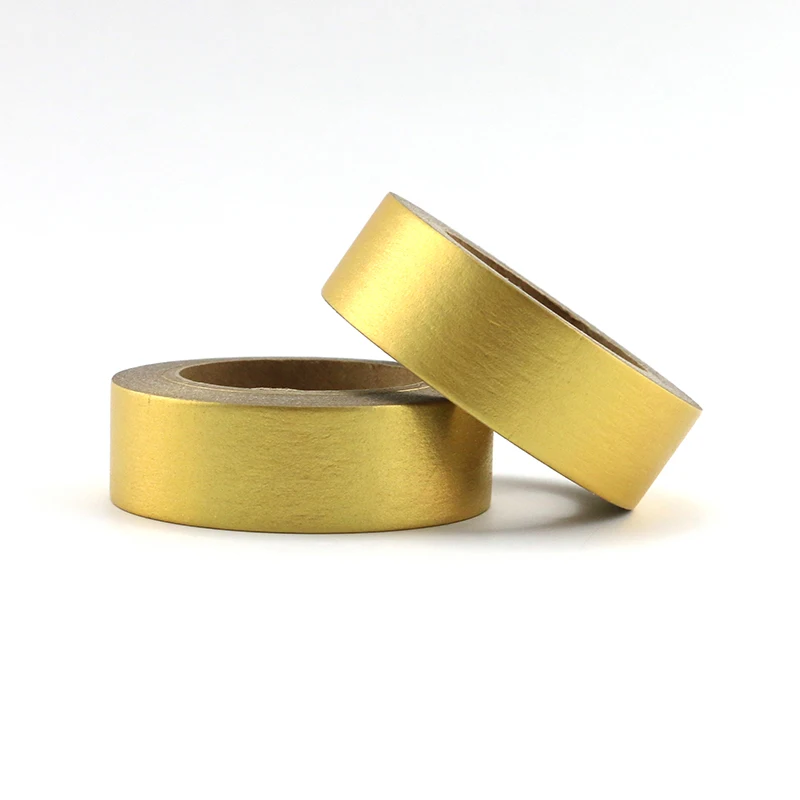 Gold Foil Washi Tape Paper Scrapbooking Masking Tape Adhesive Tape Sticker Decorative Stationery Tapes
Gold Foil Washi Tape Paper Scrapbooking Masking Tape Adhesive Tape Sticker Decorative Stationery Tapes