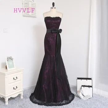 New Purple Black Evening Dresses Mermaid Sweetheart Satin Lace Backless Long Evening Gown Prom Dress Prom Gown
New Purple Black Evening Dresses Mermaid Sweetheart Satin Lace Backless Long Evening Gown Prom Dress Prom Gown