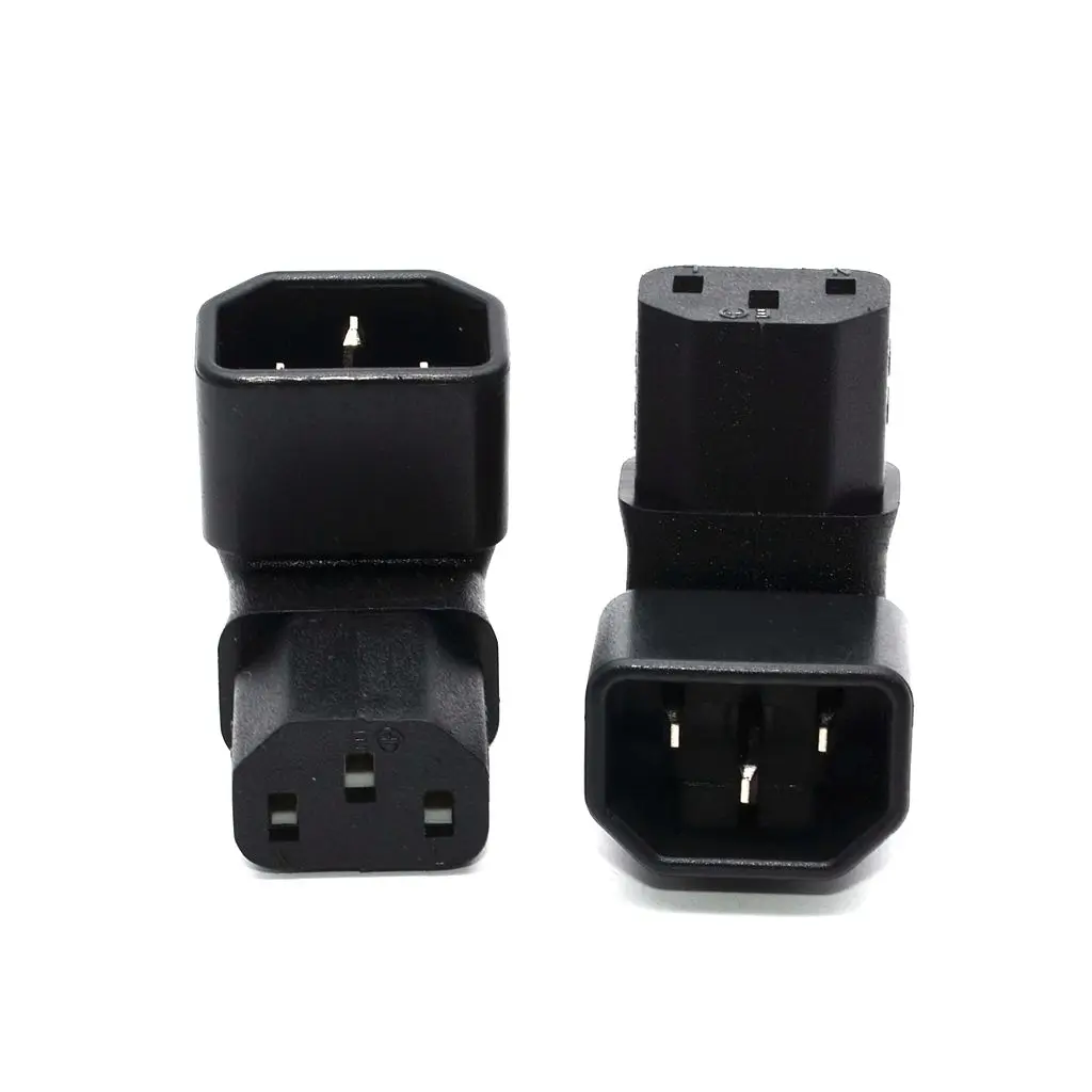 Right Angled IEC Adapter,UP Angled IEC 320 C14 to C13 Adapter for lcd wall mount TV,C13 to C14,IEC320 Converter
Right Angled IEC Adapter,UP Angled IEC 320 C14 to C13 Adapter for lcd wall mount TV,C13 to C14,IEC320 Converter