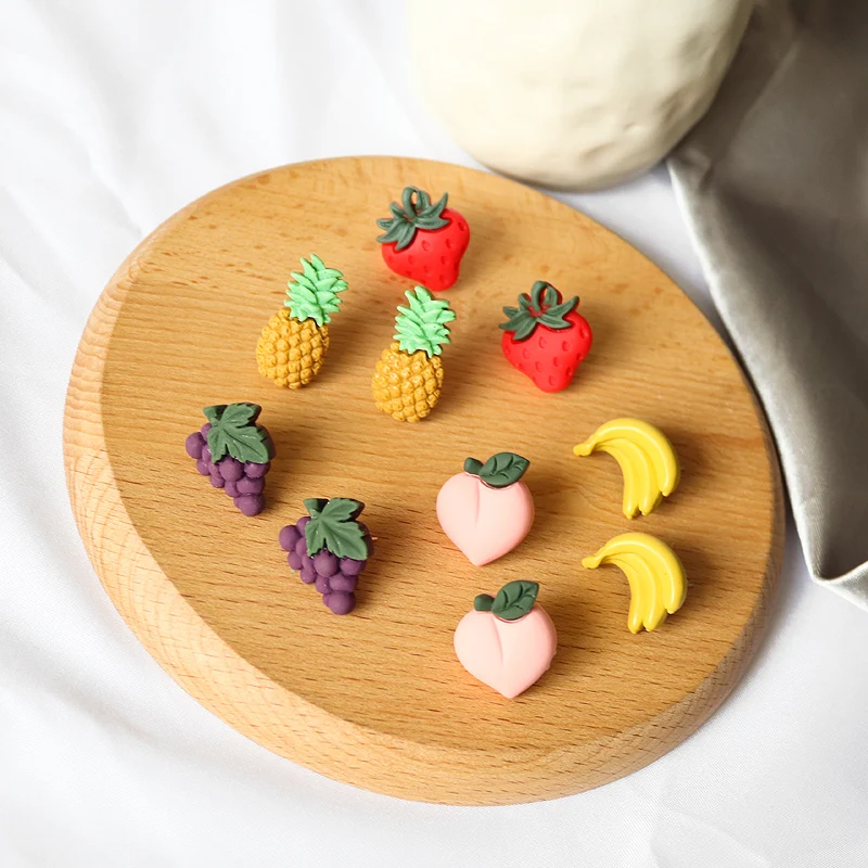 Timlee E138 Summer Lovely Fruits Earring Three-dimensional Strawberry Pineapple Grape Studs Earrings Fashion Jewelry wholesale
Timlee E138 Summer Lovely Fruits Earring Three-dimensional Strawberry Pineapple Grape Studs Earrings Fashion Jewelry wholesale