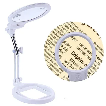Reading Hobby Craft SMD LED Swing Arm Task Clamp Clip-on Lamp Lighting Desktop Magnifier Magnifying Glass Len Table Clamp Lamp
Reading Hobby Craft SMD LED Swing Arm Task Clamp Clip-on Lamp Lighting Desktop Magnifier Magnifying Glass Len Table Clamp Lamp