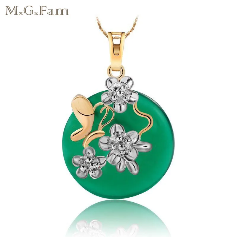 MGFam Green/Red/Purple Round Flower Pendant Necklace For Women Gold Color AAA+ Green Rhinestone with 45cm Chain
MGFam Green/Red/Purple Round Flower Pendant Necklace For Women Gold Color AAA+ Green Rhinestone with 45cm Chain