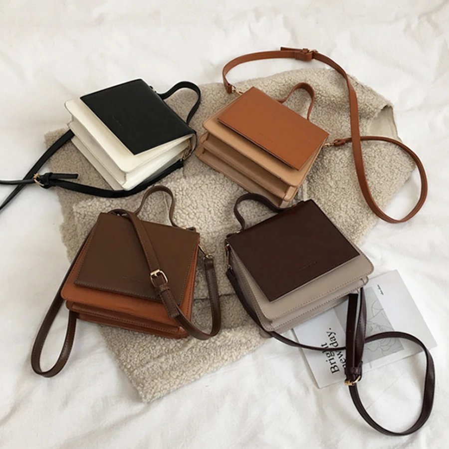 Fashion Vintage Panelled Color Small Square Bag For Ladies High Quality Pu Leather Handbag Female Casual Wild Messenger Shoulder
Fashion Vintage Panelled Color Small Square Bag For Ladies High Quality Pu Leather Handbag Female Casual Wild Messenger Shoulder