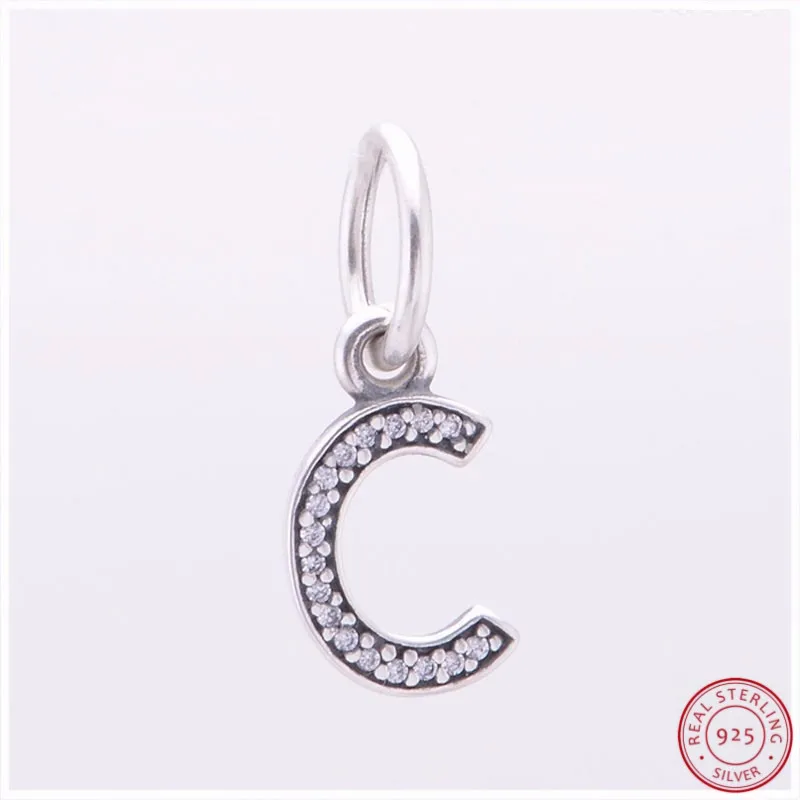 Dazzing Trendy Pendants Letter 'C' with Clear CZ DIY Fit PANDORA Charms Silver 925 Original for Women Jewelry Making LW350C
Dazzing Trendy Pendants Letter 'C' with Clear CZ DIY Fit PANDORA Charms Silver 925 Original for Women Jewelry Making LW350C